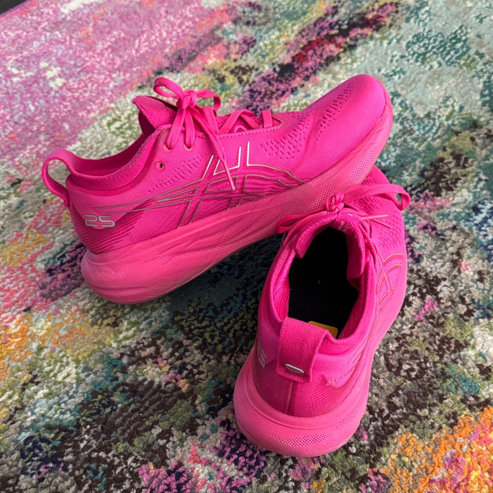 Asics Women's Athletic Shoes in Bold Pink